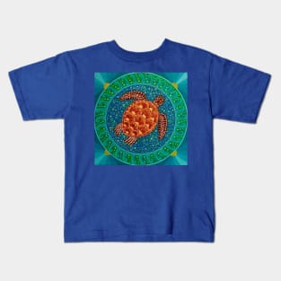 Australian Green Sea Turtle Kids T-Shirt